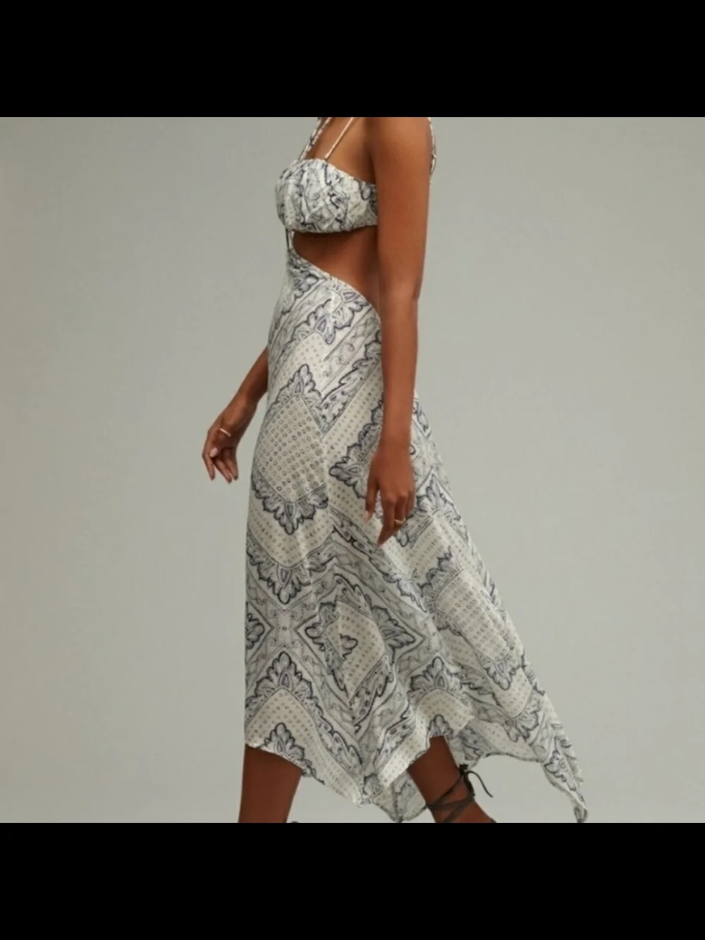 Anthropologie Boho Matching Set - Maxi Skirt & Bandeau Top | NWT Large